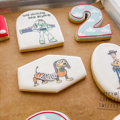 Dozen Printed Cookies 