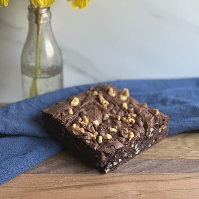 Brownie With Walnuts