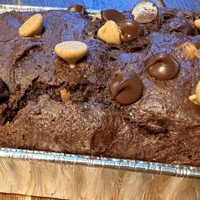Chocolate Peanut Butter Bread Large Loaf