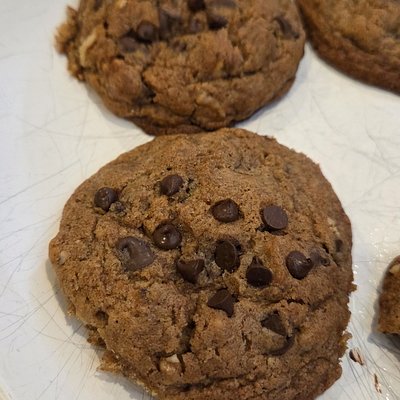 Sourdough Banana Bread Cookies 