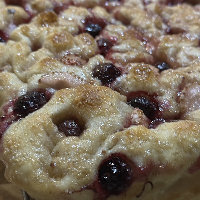 Blueberry Lemon Focaccia