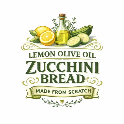Lemon Olive Oil Zucchini Bread