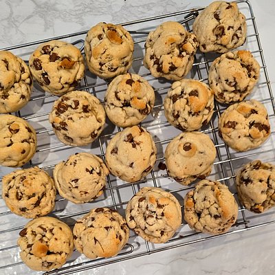 Jumbo Sized Chocolate Chip Cookies