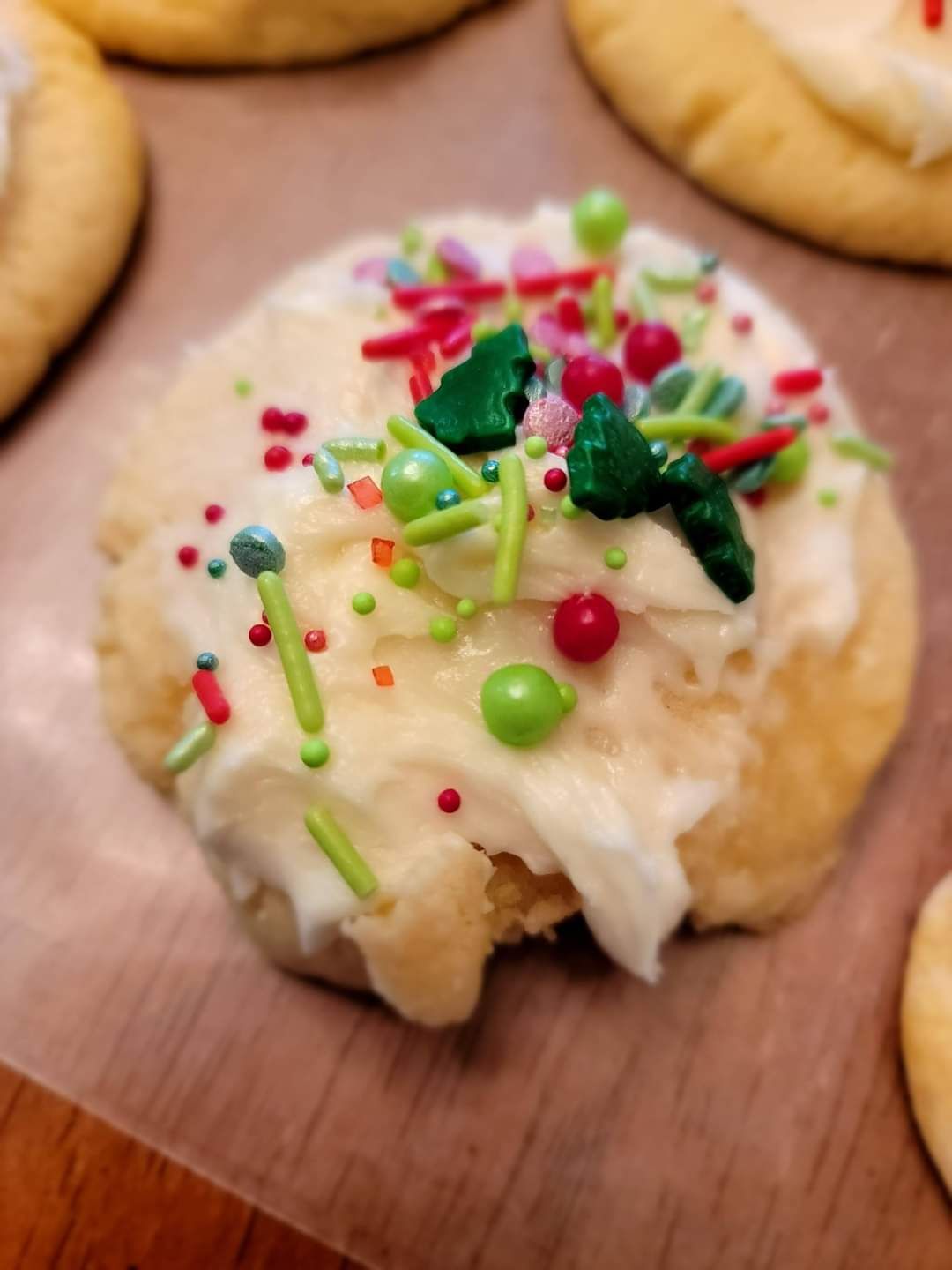 Sugar Cookies with Buttercream Icing