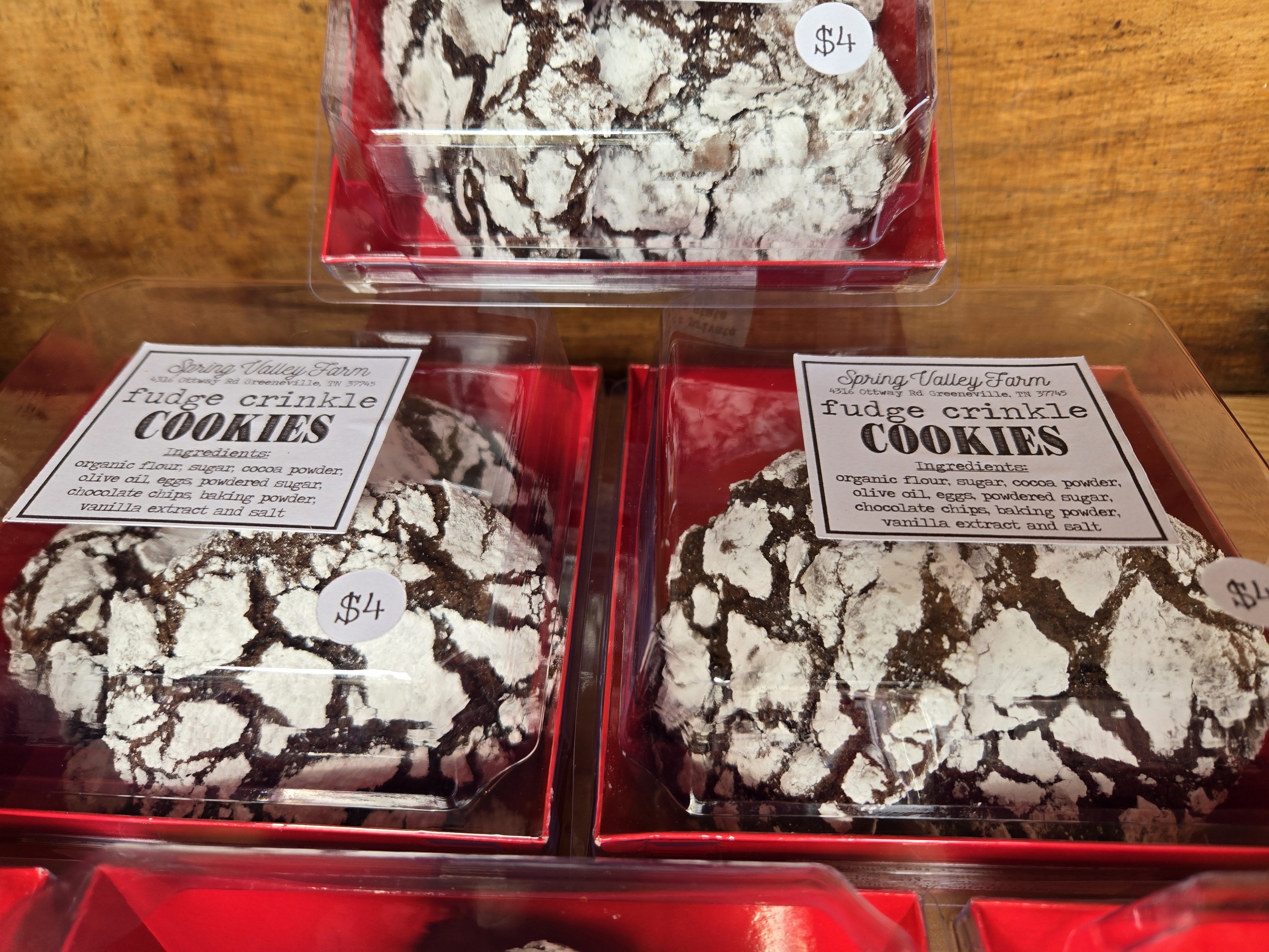 Chocolate Crinkle Cookies