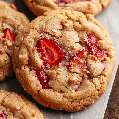 Strawberry Shortcake Cookies