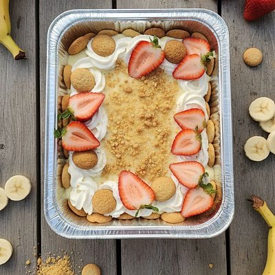 Homemade Banana Pudding 