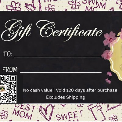 Mother’s Day Gift Certificate