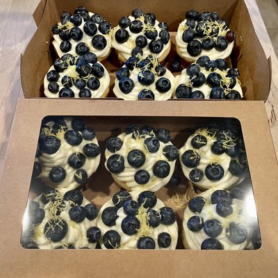 Lemon Blueberry Cupcakes