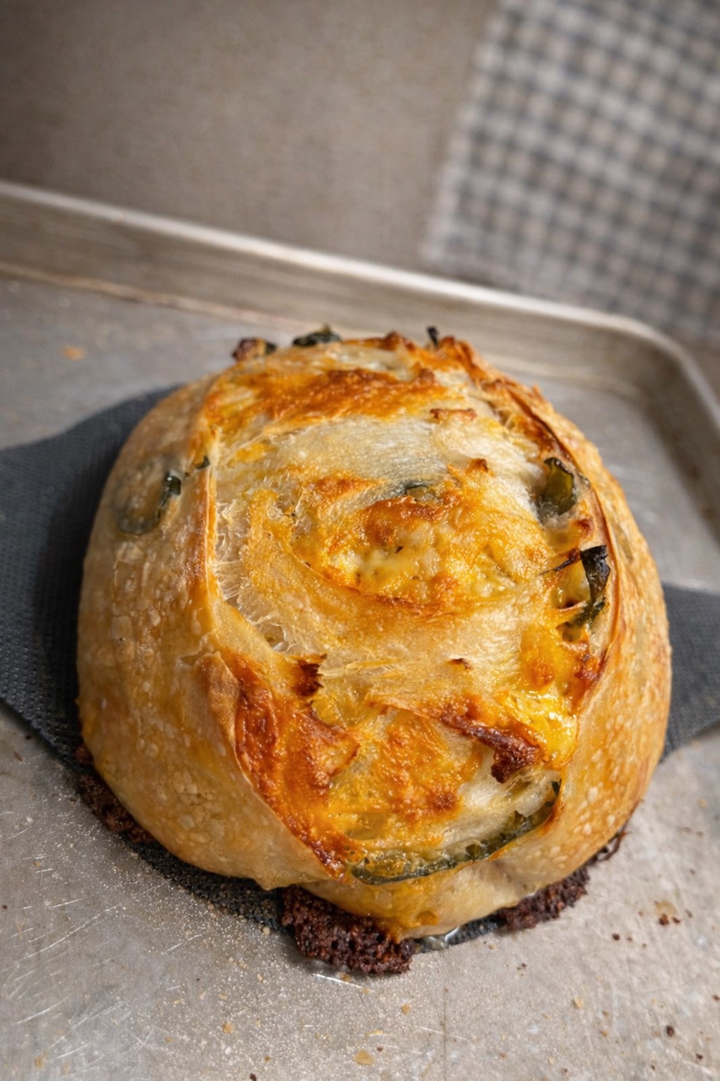 Jalapeno Cheddar Sourdough Loaf