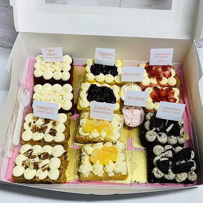 Cake Tasting Box 