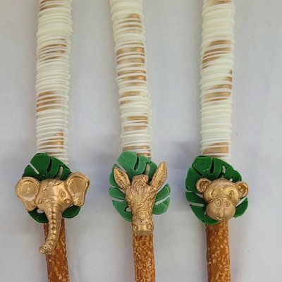 Chocolate Covered Pretzel Rods (Per Dozen)