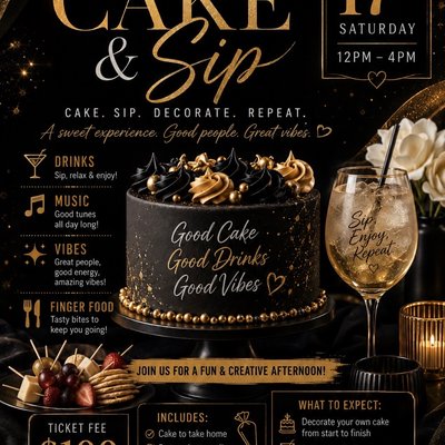 Cake & Sip