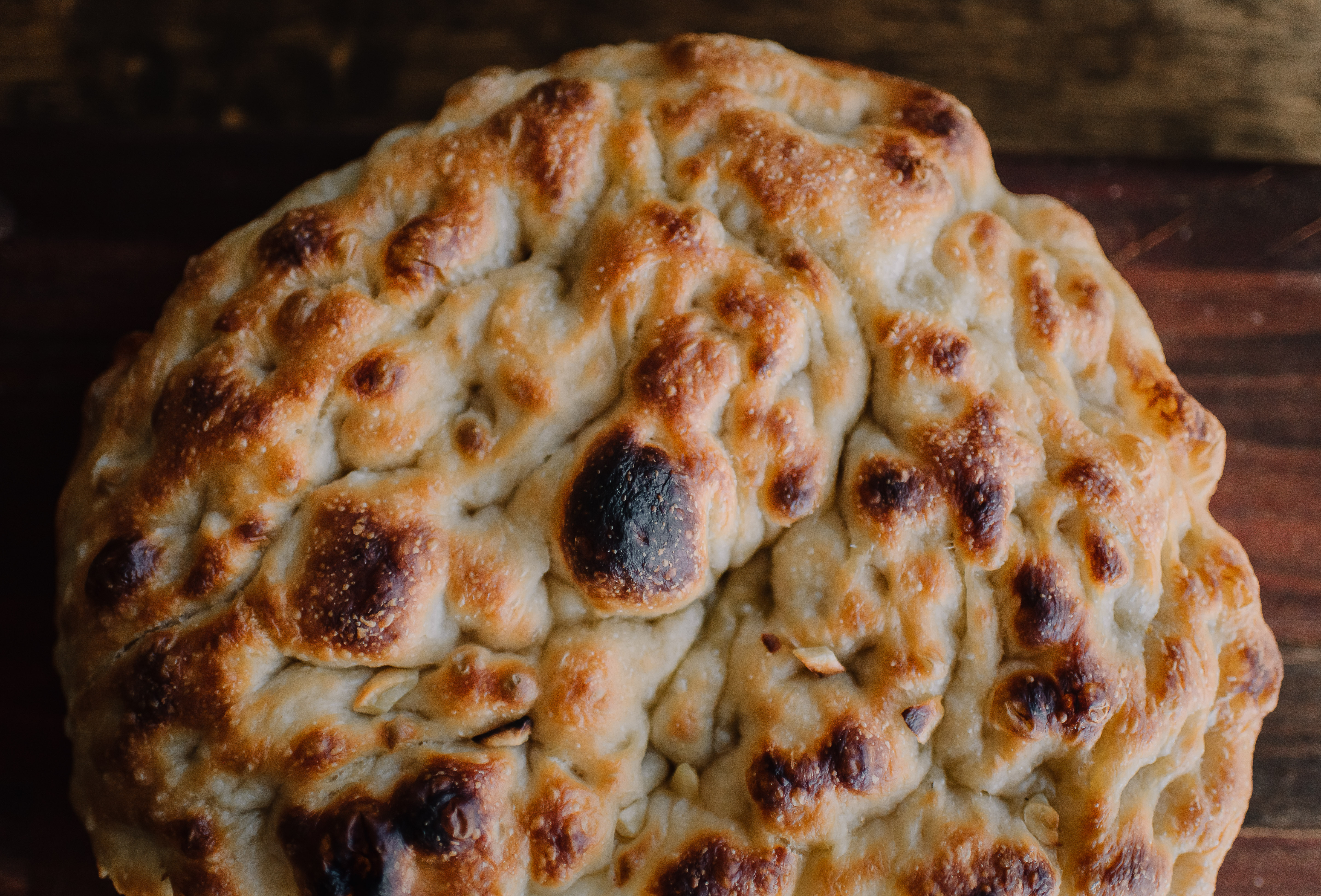 9 Inch Garlic & Sea Salt Focaccia 