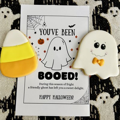 Single Boy Ghost Cookie