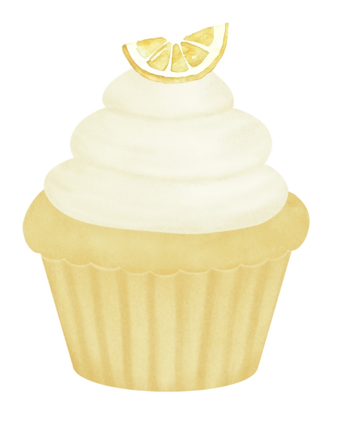 Lemon Crunch Cupcake