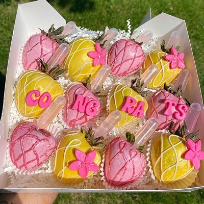 Dozen Infused Chocolate Covered Berries 
