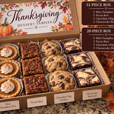 Thanksgiving Dessert Box 