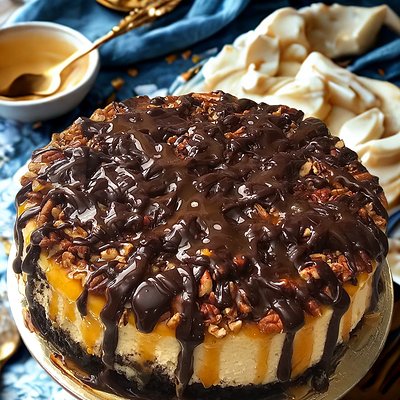 Turtle Cheesecake 
