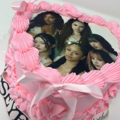 Custom Heart Cakes