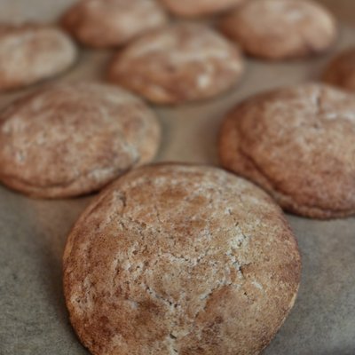 Box Of Sourdough Snickerdoodle Cookies