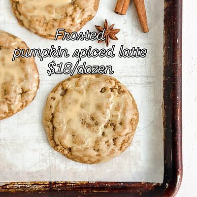 Pumpkin Spice Latte Cookies 