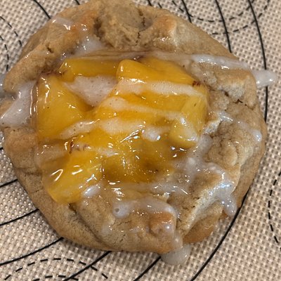 Peach Cobbler Cookies 