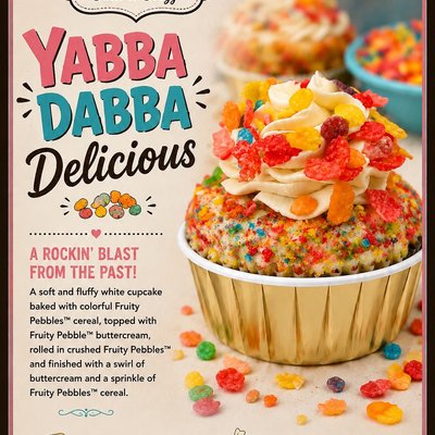 Yabba Dabba Delicious Cupcake 