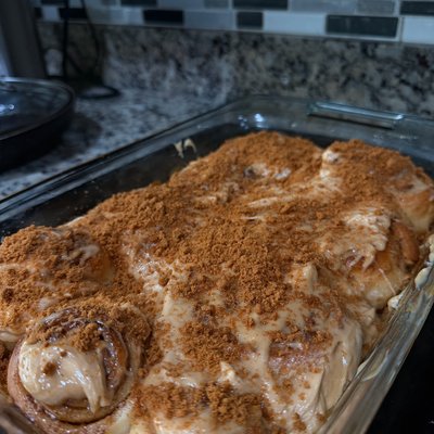 Biscoff Cinnamon Roll 