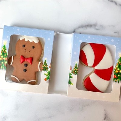 Season greetings Cookie Box
