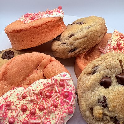 Half Chocolate Chip/ Half Strawberry 