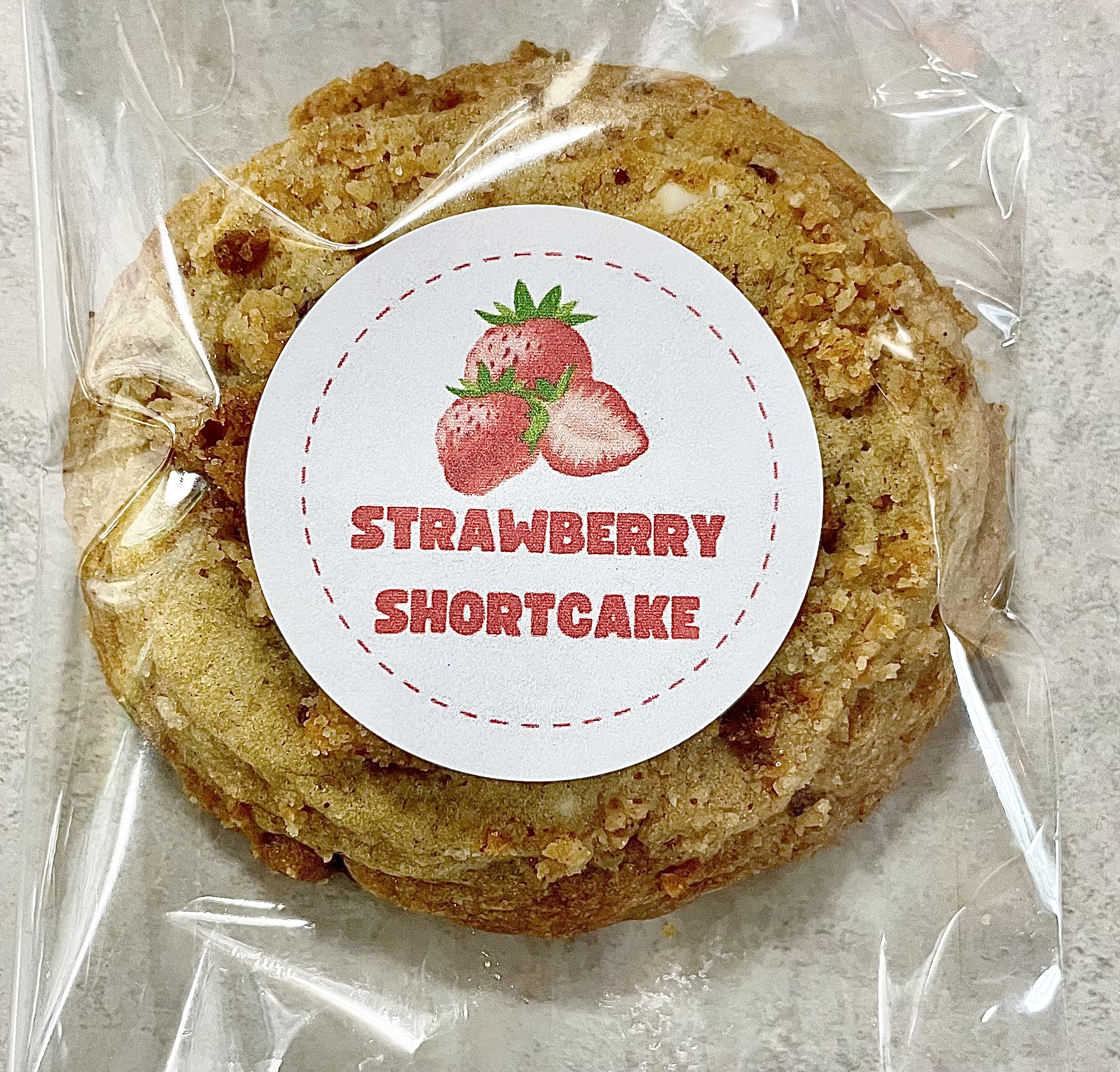 Strawberry Shortcake Cookies 