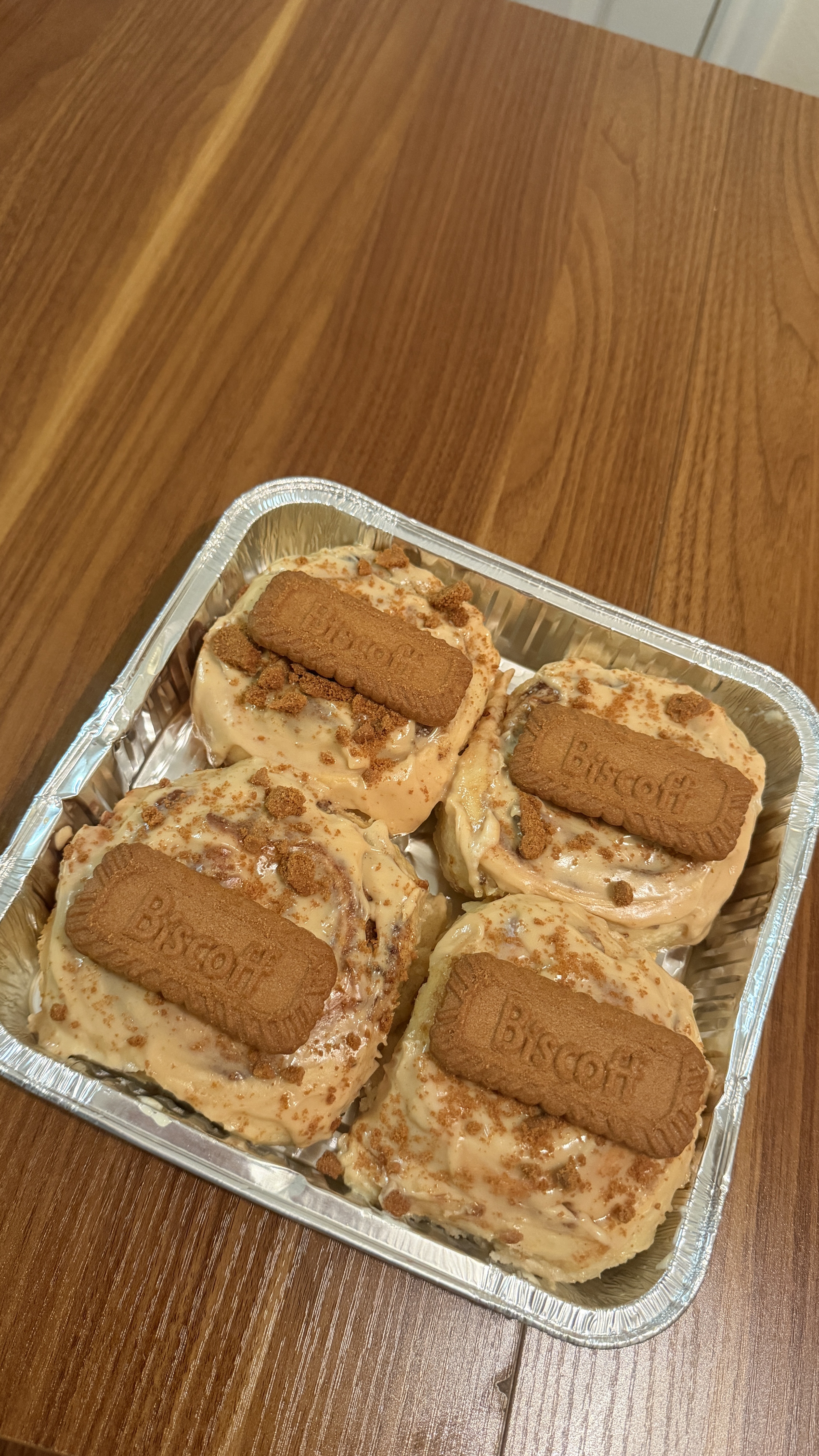 Biscoff Cinnamon Roll