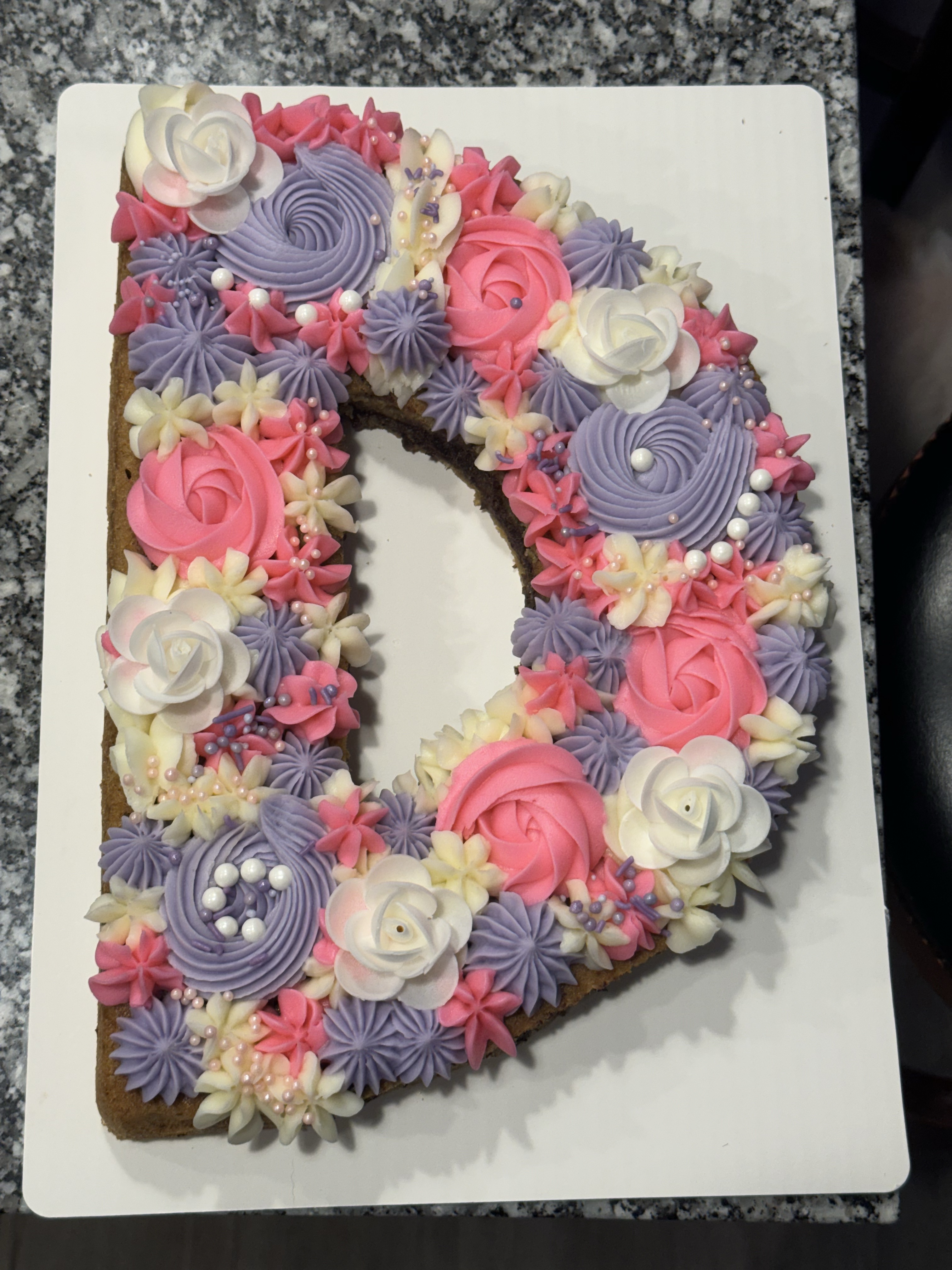 1/4 Sheet Cookie Cake - Single Layer 