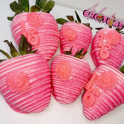 Custom Strawberries (6 Count) 