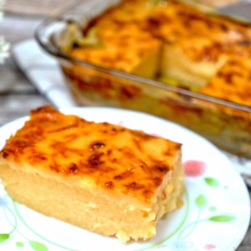 Cassava Cake Pudding