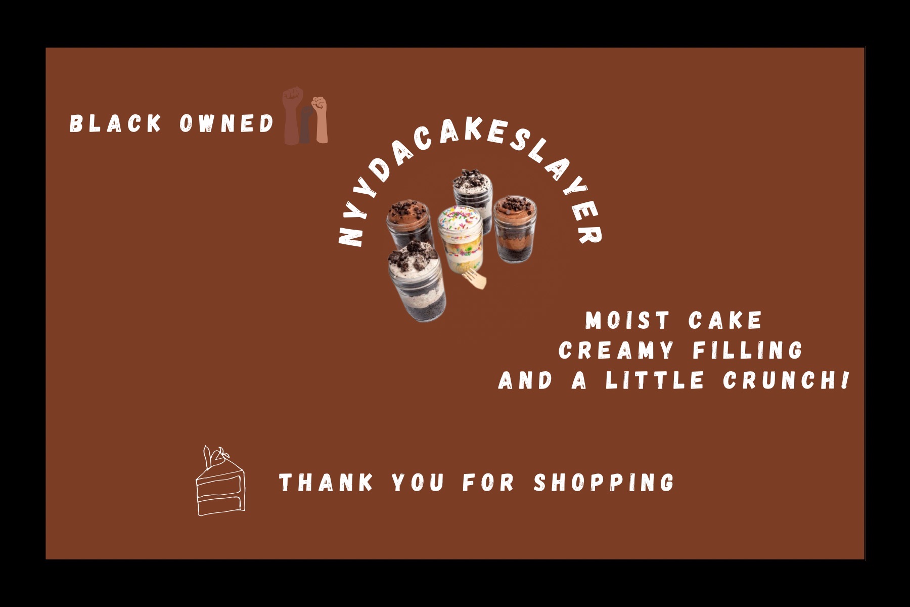 Cake Jars ( Party Pack )