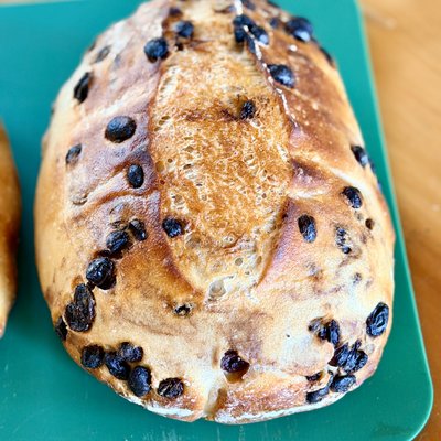 Cinnamon Raisin Sourdough Loaf