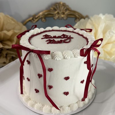     6” Round Custom Cake