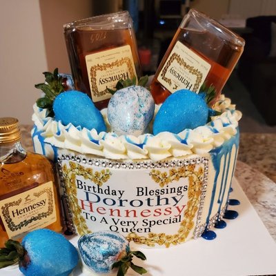 Custom/Personalized Birthday Cake /10 Inch 2 Layer cake (Specify Flavor Of Cake/Frosting/Shape)