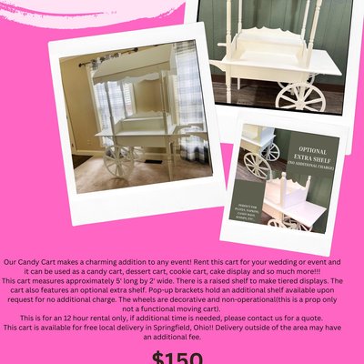 Dessert Cart Rental