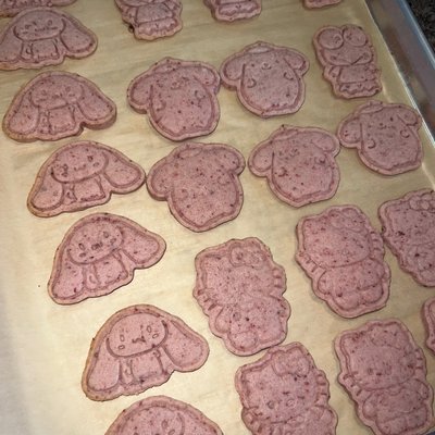 Strawberry Sanrio Cookie Bags