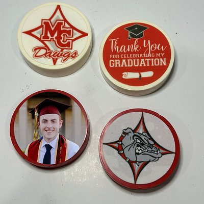 1 Dozen Graduation Chocolate Covered Oreos 