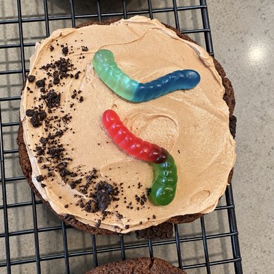 Dirt & Worms Cookie (1/2 Dozen)