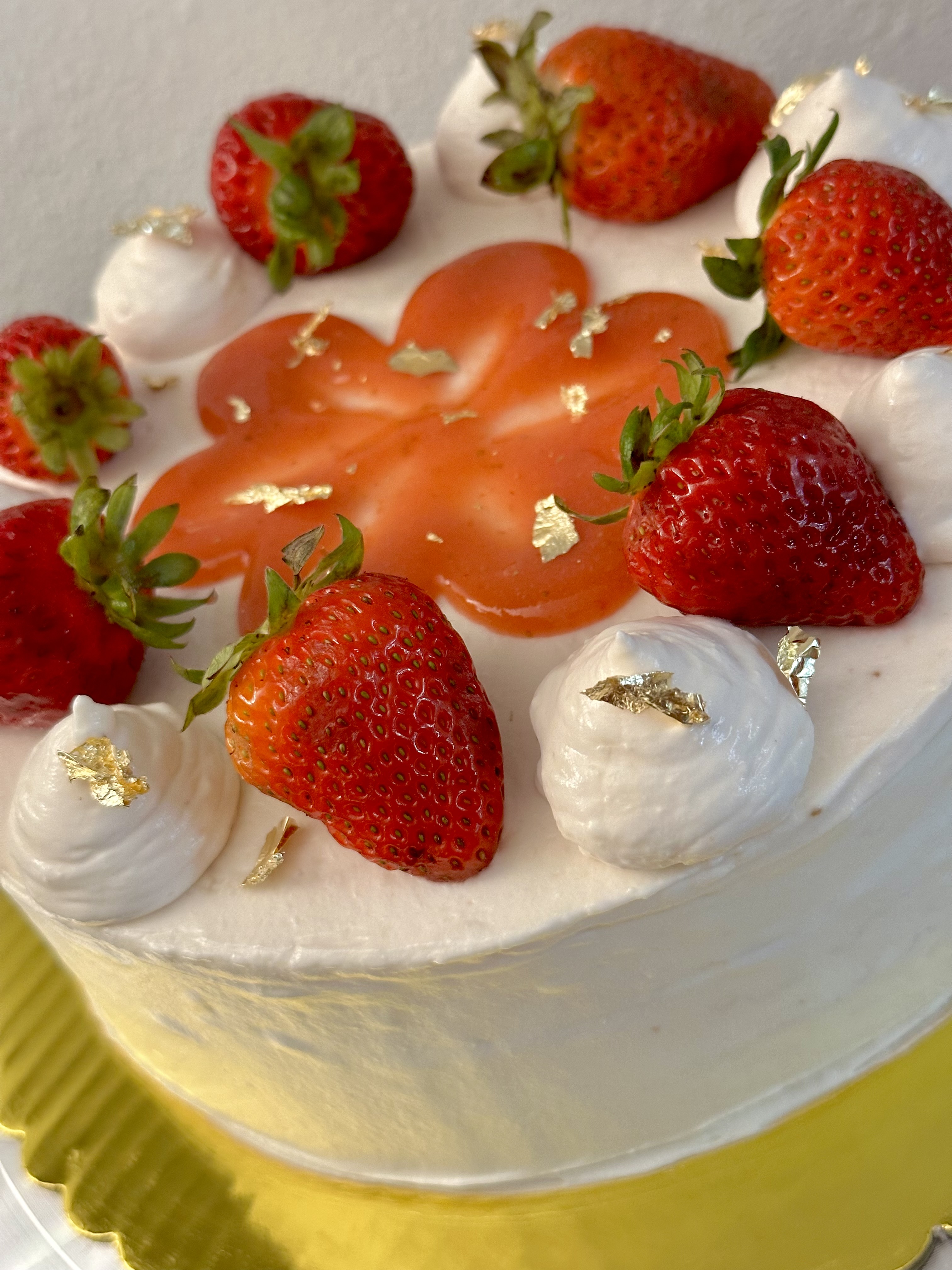 Strawberry Crepe Cake 8inch