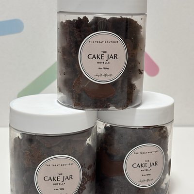 Nutella Cake Jar