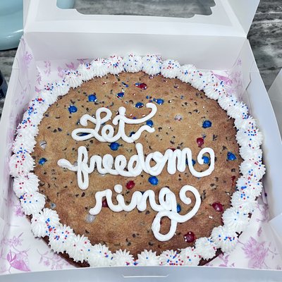 Chocolate Chip Cookie Cake