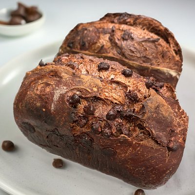 Double Chocolate Sourdough Bread 
