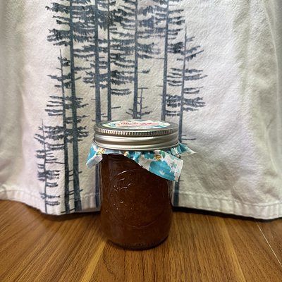 Hearthside Peach Spice Jam 8 Oz Jar