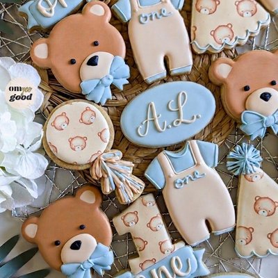 Beary First Bday Set